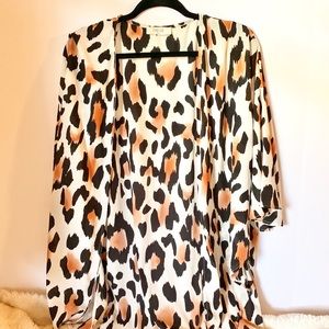 Cheetah kimono